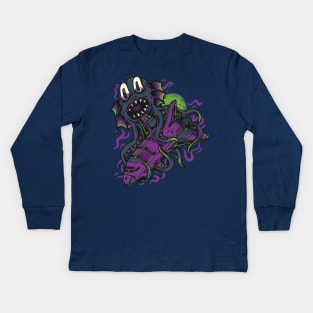 Intergalactic Alien Joyride Kids Long Sleeve T-Shirt